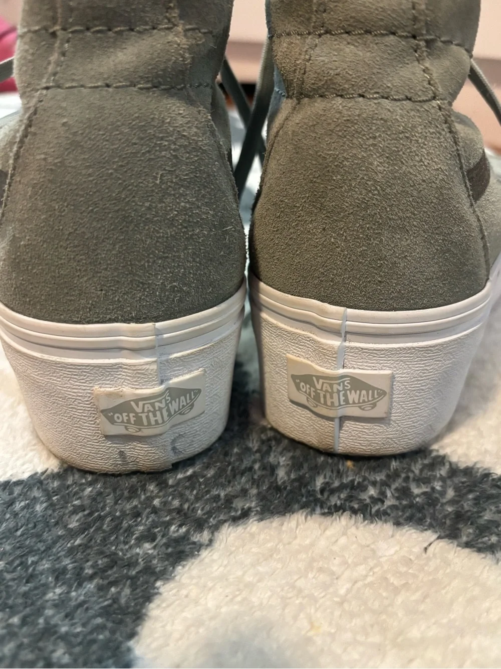 Suede Platform High Top VANS